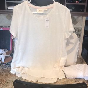 NWT linen top anthropology